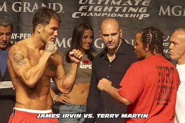 UFC 54 Weigh In