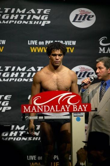 UFC 46 Weigh In Carlos Newton