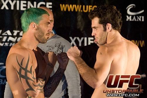 Kurt Pelligrino Junior Assuncao UFC 64 Weigh In
