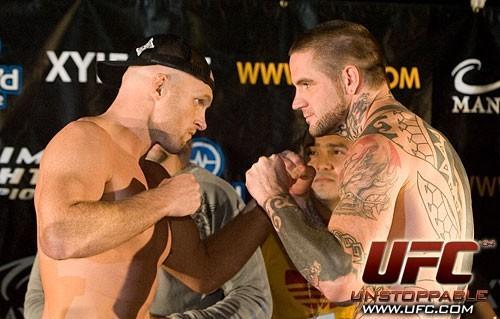Kieth Jardine Mike Nickels UFC 64 Weigh In