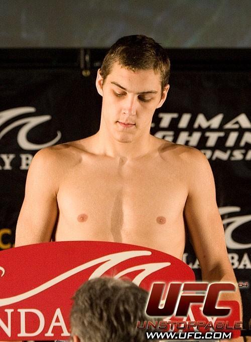 Dan Lauzon UFC 64 Weigh In