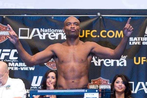 UFC 82 Weigh-In Anderson Silva