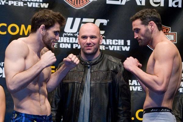 UFC 82 Weigh-In Jon Fitch & Chris Wilson