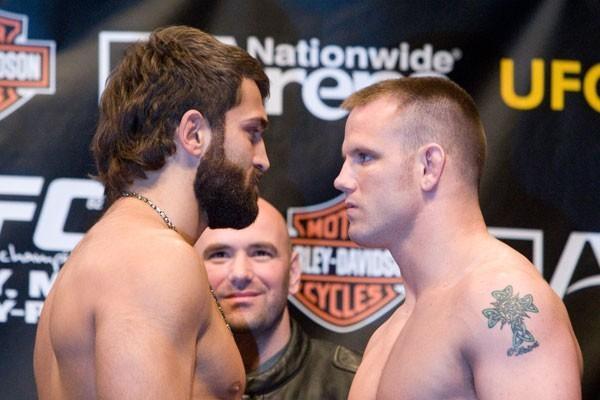 UFC 82 Weigh-In Andrei Arlovski & Jake O'Brien