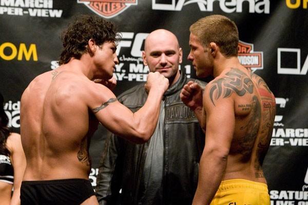 UFC 82 Weigh-In Diego Sanchez & David Bielkheden