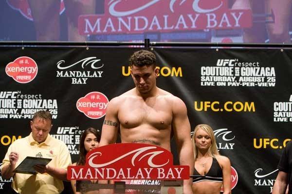 UFC 74 Weigh In Frank Mir
