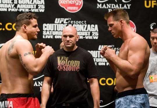 UFC 74 Weigh In Frank Mir & Antoni Hardonk