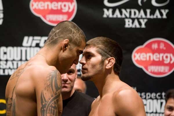 UFC 74 Weigh In Kendall Grove & Patrick Cote
