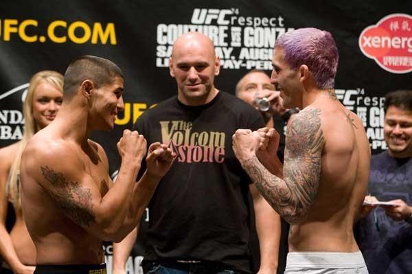 UFC 74 Weigh In Joe Stevenson & Kurt Pellegrino