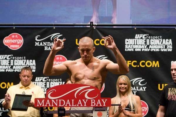 UFC 74 Weigh In Georges St-Pierre