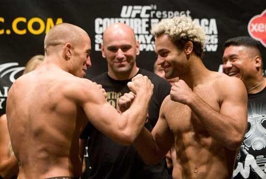UFC 74 Weigh In Georges St-Pierre & Josh Koscheck