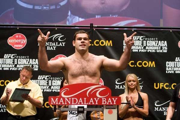 UFC 74 Weigh In Gabriel Gonzaga