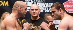 UFC 74 Weigh In Randy Couture & Gabriel Gonzaga