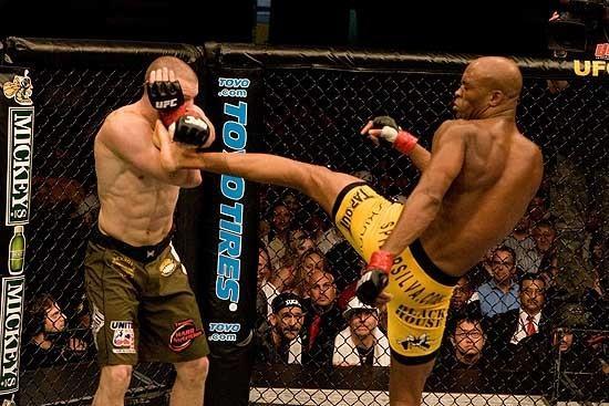 Anderson Silva vs Nate Marquardt UFC 73