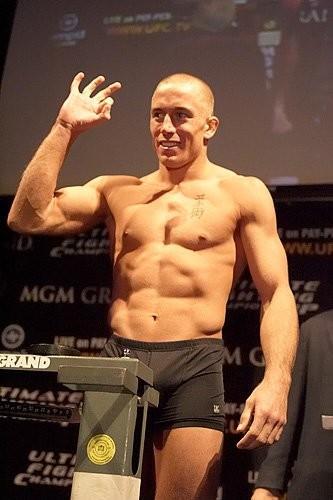 UFC 56 weigh-in Georges St. Pierre