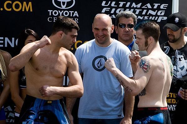 UFC 69: Shootout Weigh-In Josh Haynes & Luke Cummo
