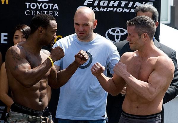 UFC 69: Shootout Weigh-In Marcus Davis & Pete Spratt