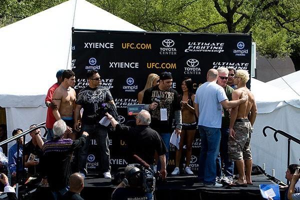 UFC 69: Shootout Weigh-In Diego Sanchez & Josh Koscheck