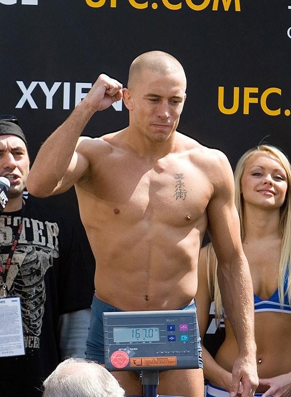 UFC 69: Shootout Weigh-In Georges St-Pierre