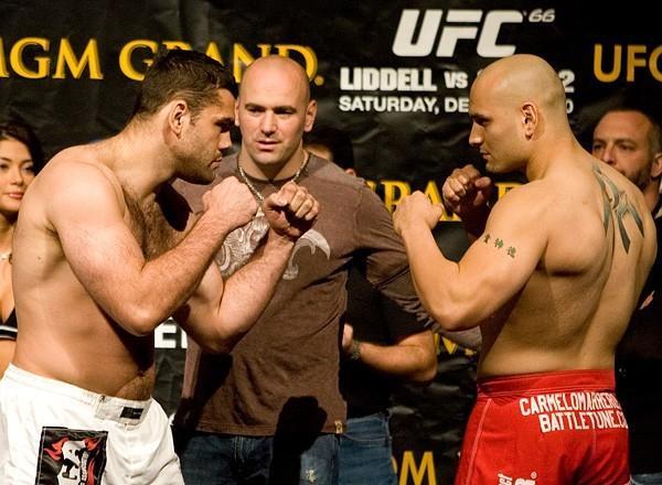 UFC 66 Weigh In Gabriel Gonzaga Carmelo Marrero