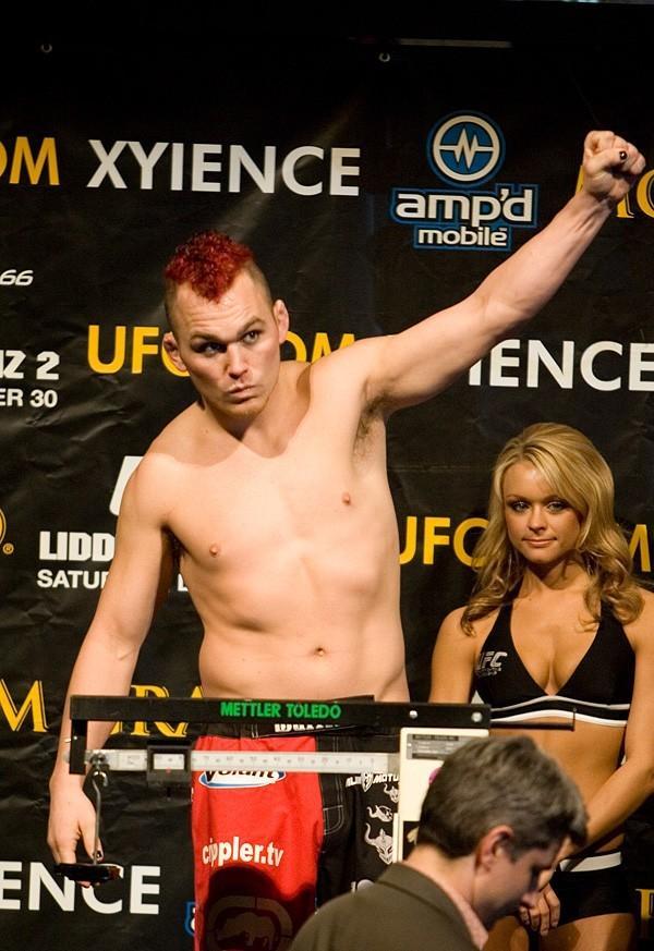 UFC 66 Weigh In Chris Leben