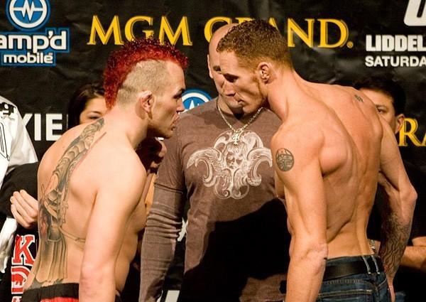 UFC 66 Weigh In Chris Leben Jason MacDonald