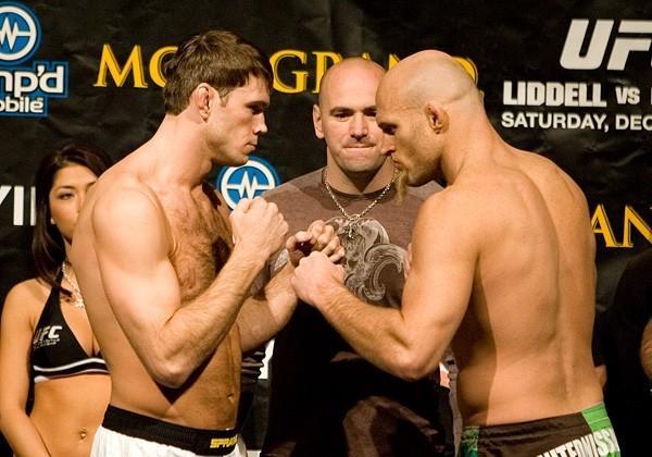 UFC 66 Weigh In Forrest Griffin Keith Jardine