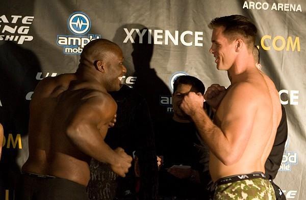 Antoni Hardonk Sherman Pendergarst UFC 65 Weigh In