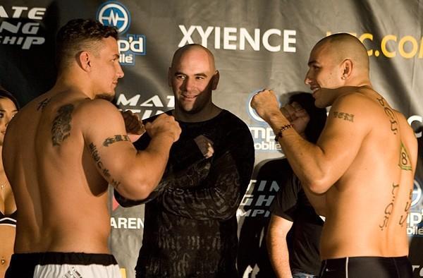 Frank Mir Brandon Vera UFC 65 Weigh In