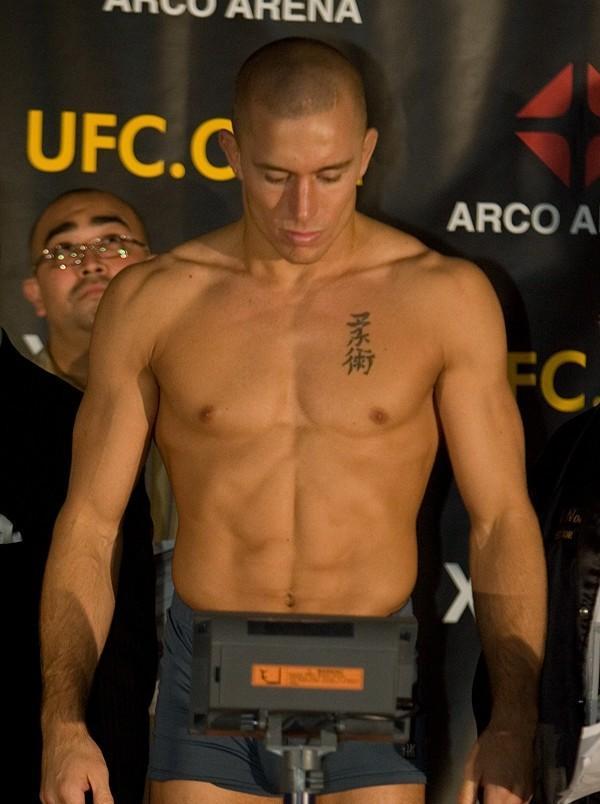 Georges St Pierre UFC 65 Weigh In