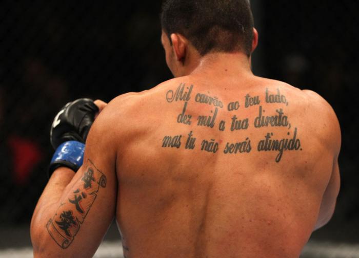 OMAHA, NE - FEBRUARY 15: Ronny Markes stands in the Octagon during his bout against Aaron Simpson during the UFC on FUEL TV event at Omaha Civic Auditorium on February 15, 2012 in Omaha, Nebraska. (Photo by Josh Hedges/Zuffa LLC/Zuffa LLC via Getty Imag