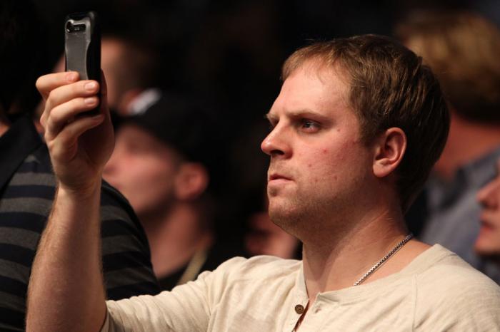 TORONTO, ON - DECEMBER 10: Toronto Maple Leafs right winger Phil Kessel attends the UFC 140 event at Air Canada Centre on December 10, 2011 in Toronto, Ontario, Canada. (Photo by Josh Hedges/Zuffa LLC/Zuffa LLC via Getty Images)