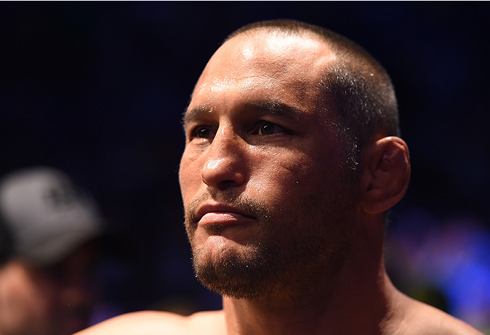 NEW ORLEANS, LA - JUNE 06: Dan Henderson prepares to enter the Octagon before facing Tim Boetsch in their middleweight bout during the UFC event at the Smoothie King Center on June 6, 2015 in New Orleans, Louisiana. (Photo by Josh Hedges/Zuffa LLC/Zuffa