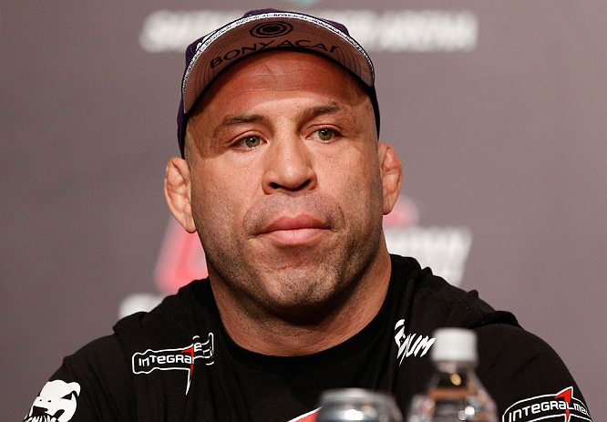 TOKYO, JAPAN - FEBRUARY 28: Wanderlei Silva interacts with media during a UFC press conference at the Hilton Sjinjuku Hotel on February 28, 2013 in Tokyo, Japan. (Photo by Josh Hedges/Zuffa LLC/Zuffa LLC via Getty Images)