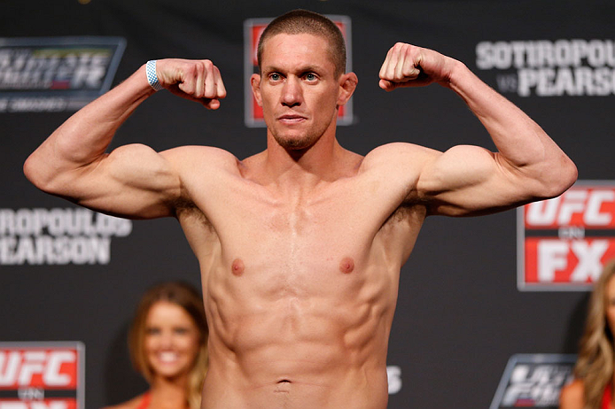 GOLD COAST, AUSTRALIA - DECEMBER 14: Seth Baczynski weighs in during the UFC on FX weigh in on December 14, 2012 at Gold Coast Convention and Exhibition Centre in Gold Coast, Queensland, Australia. (Photo by Josh Hedges/Zuffa LLC/Zuffa LLC via Getty Ima