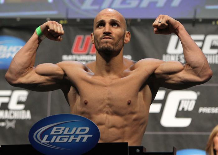 TORONTO, ON - DECEMBER 09: Rich Attonito weighs in during the UFC 140 Official Weigh-in at the Air Canada Centre on December 9, 2011 in Toronto, Canada. (Photo by Josh Hedges/Zuffa LLC/Zuffa LLC via Getty Images)