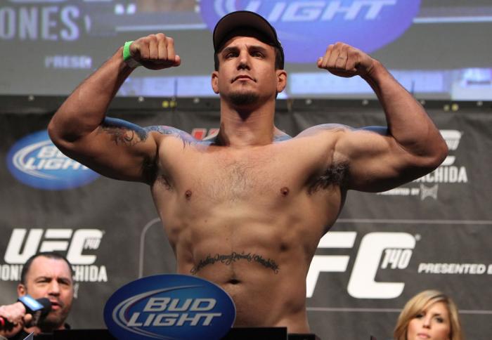 TORONTO, ON - DECEMBER 09: <<enter caption here>> weighs in during the UFC 140 Official Weigh-in at the Air Canada Centre on December 9, 2011 in Toronto, Canada. (Photo by Josh Hedges/Zuffa LLC/Zuffa LLC via Getty Images)