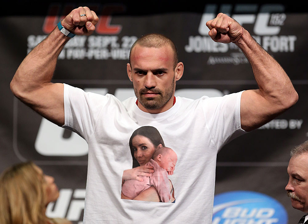 TORONTO, CANADA - SEPTEMBER 21: Igor Pokrajac weighs in during the UFC 152 weigh in at Mattamy Athletic Centre at the Gardens on September 21, 2012 in Toronto, Ontario, Canada. (Photo by Josh Hedges/Zuffa LLC/Zuffa LLC via Getty Images)