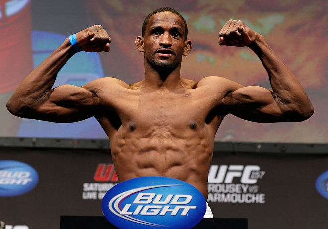 ANAHEIM, CA - FEBRUARY 22: Neil Magny weighs in during the UFC 157 weigh-in at Honda Center on February 22, 2013 in Anaheim, California. (Photo by Josh Hedges/Zuffa LLC/Zuffa LLC via Getty Images)