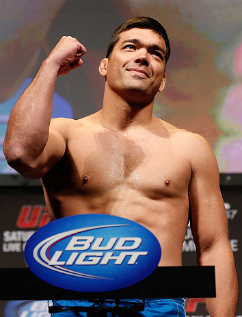 ANAHEIM, CA - FEBRUARY 22: Lyoto Machida weighs in during the UFC 157 weigh-in at Honda Center on February 22, 2013 in Anaheim, California. (Photo by Josh Hedges/Zuffa LLC/Zuffa LLC via Getty Images)