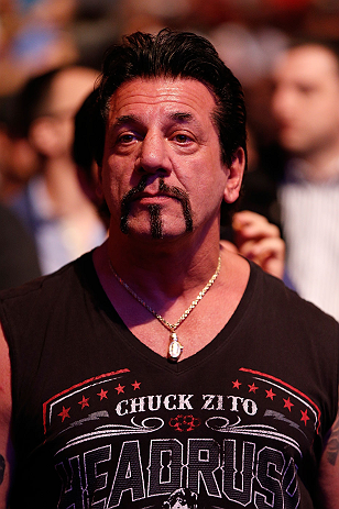 NEWARK, NJ - APRIL 27: Actor Chuck Zito attends the UFC 159 event at the Prudential Center on April 27, 2013 in Newark, New Jersey. (Photo by Josh Hedges/Zuffa LLC/Zuffa LLC via Getty Images)