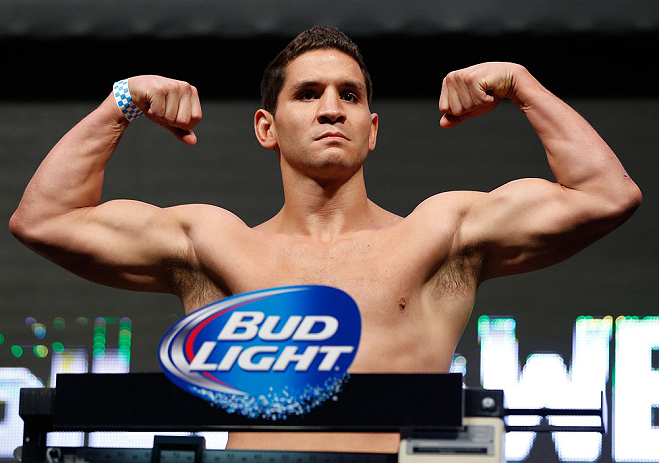 LAS VEGAS, NV - JULY 05: Brian Melancon weighs in during the UFC 162 weigh-in at the Mandalay Bay Events Center on July 5, 2013 in Las Vegas, Nevada. (Photo by Josh Hedges/Zuffa LLC/Zuffa LLC via Getty Images)