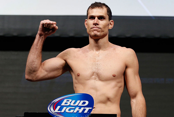 LAS VEGAS, NV - JULY 05: Roger Gracie weighs in during the UFC 162 weigh-in at the Mandalay Bay Events Center on July 5, 2013 in Las Vegas, Nevada. (Photo by Josh Hedges/Zuffa LLC/Zuffa LLC via Getty Images)