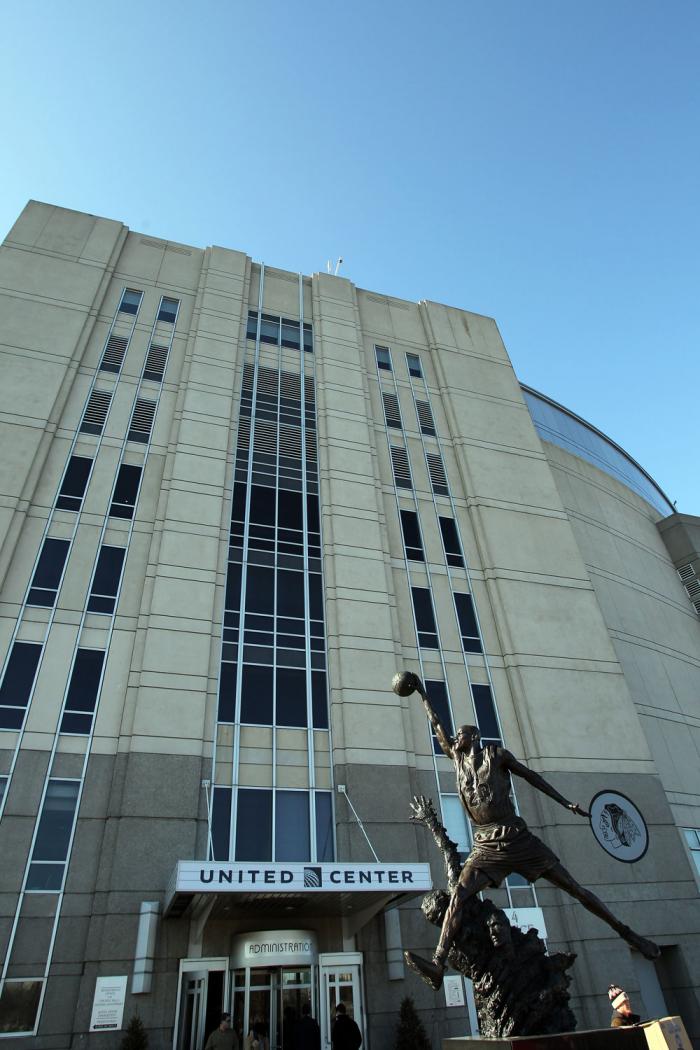 CHICAGO, IL - JANUARY 28: A general view of the outside of the arena before the UFC on FOX event at United Center on January 28, 2012 in Chicago, Illinois. (Photo by Josh Hedges/Zuffa LLC/Zuffa LLC via Getty Images)
