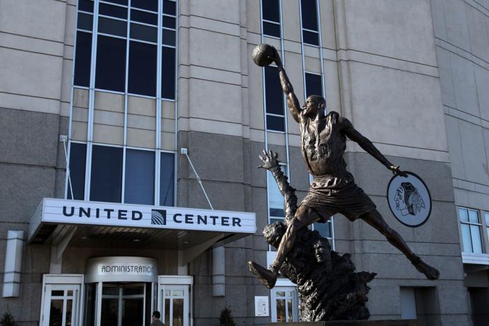 CHICAGO, IL - JANUARY 28: A general view of the outside of the arena before the UFC on FOX event at United Center on January 28, 2012 in Chicago, Illinois. (Photo by Josh Hedges/Zuffa LLC/Zuffa LLC via Getty Images)