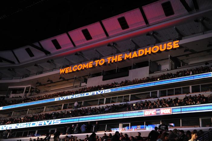 CHICAGO, IL - JANUARY 28: A general view of the inside of the arena during the UFC on FOX event at United Center on January 28, 2012 in Chicago, Illinois. (Photo by Kari Hubert/Zuffa LLC/Zuffa LLC via Getty Images)