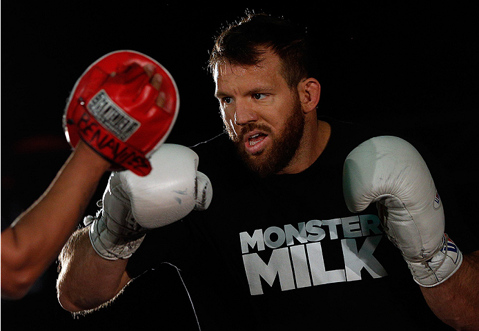 VANCOUVER, CANADA - JUNE 12: Ryan Bader holds an open training session for media at the EA Sports Capture Lab on June 12, 2014 in Vancouver, British Columbia, Canada. (Photo by Josh Hedges/Zuffa LLC/Zuffa LLC via Getty Images)