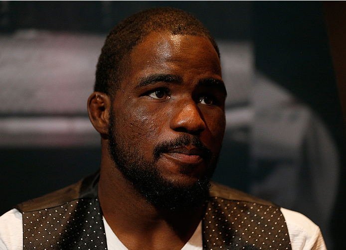 LAS VEGAS, NV - JULY 03: Corey Anderson interacts with media during the UFC Ultimate Media Day at the Mandalay Bay Resort and Casino on July 3, 2014 in Las Vegas, Nevada. (Photo by Josh Hedges/Zuffa LLC/Zuffa LLC via Getty Images)