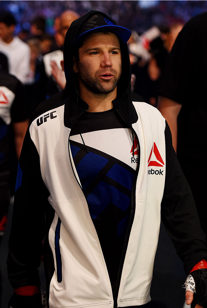 MELBOURNE, AUSTRALIA - NOVEMBER 15: Richie Vaculik walks to the Octagon before fighting againtst Danny Martinez (not pictured) in their flyweight bout during the UFC 193 event at Etihad Stadium on November 15, 2015 in Melbourne, Australia. (Photo by Jos