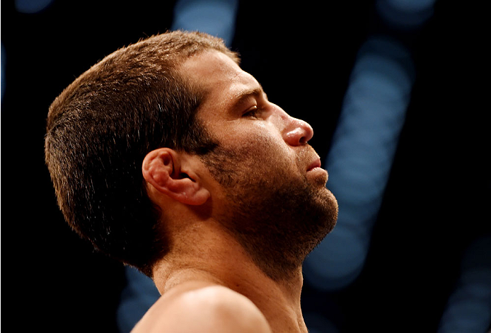 MELBOURNE, AUSTRALIA - NOVEMBER 15: Richie Vaculik is seen in the Octagon before fighting againtst Danny Martinez (not pictured) in their flyweight bout during the UFC 193 event at Etihad Stadium on November 15, 2015 in Melbourne, Australia. (Photo by J